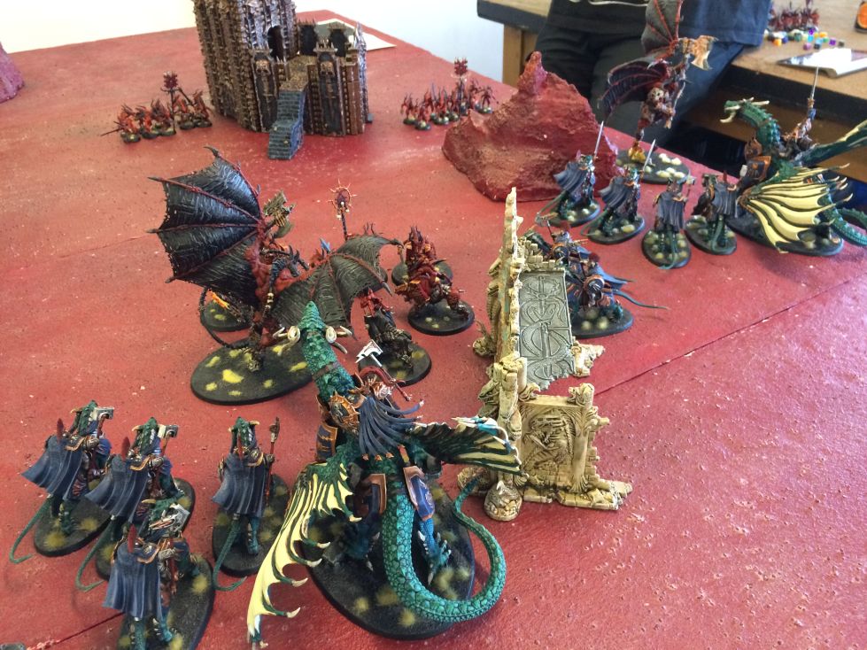 the Lord-Celestant reluctantly gave the Drakesworn Templar permission to ch...